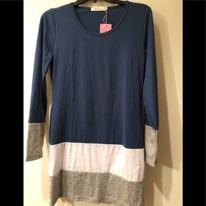 ⛵️2/$15 Long sleeve t-shirt dress